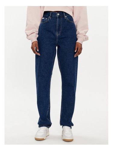 Calvin Klein Jeans Дънки Authentic J20J222748 Тъмносин Slim Fit