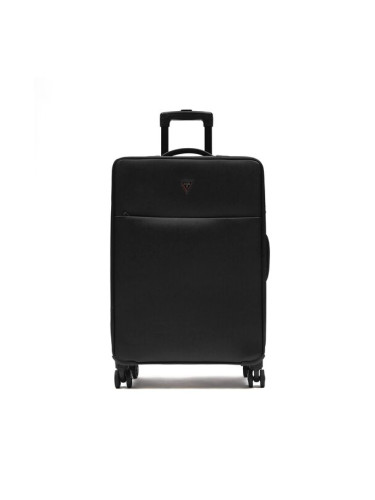 Guess Самолетен куфар за ръчен багаж TMNASA P4202 Черен