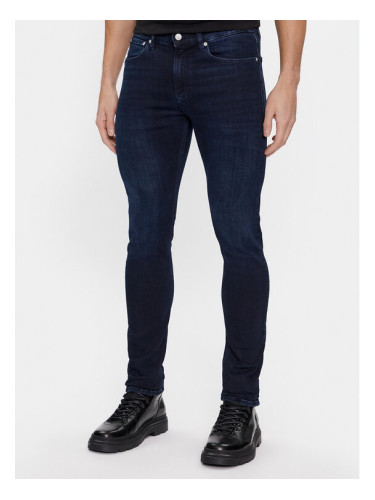 Calvin Klein Jeans Дънки J30J323695 Тъмносин Skinny Fit