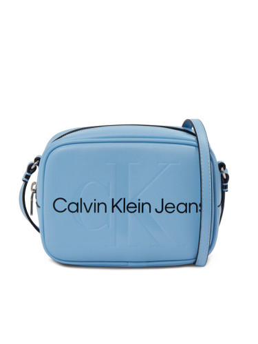 Calvin Klein Jeans Дамска чанта Sculpted Camera Bag18 Mono K60K610275 Тъмносин