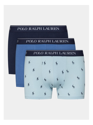 Polo Ralph Lauren Комплект 3 чифта боксерки 714830299121 Цветен