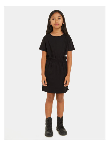 Calvin Klein Jeans Ежедневна рокля Monogram IG0IG02473 Черен Regular Fit