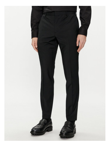 Calvin Klein Текстилни панталони Modern K10K112936 Черен Slim Fit