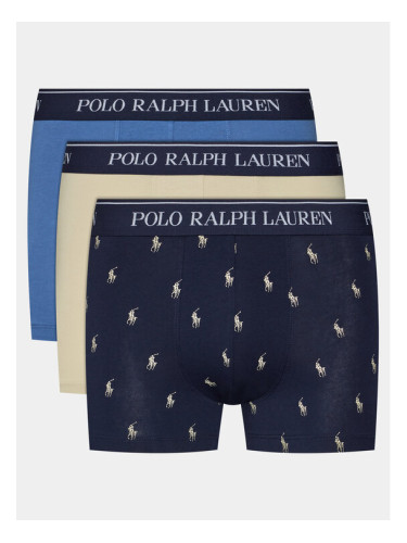 Polo Ralph Lauren Комплект 3 чифта боксерки 714830299113 Цветен