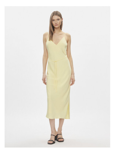 Calvin Klein Лятна рокля K20K206776 Жълт Regular Fit