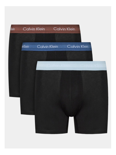 Calvin Klein Underwear Комплект 3 чифта боксерки 000NB1770A Черен