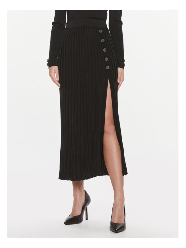 Guess Плисирана пола Shopie Pleated Skirt W4RD99 Z3D60 Черен Regular Fit
