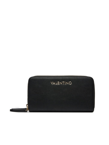 Valentino Голям дамски портфейл Regent Re VPS7LU47 Черен