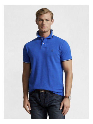 Polo Ralph Lauren Тениска с яка и копчета 710842621042 Син Slim Fit