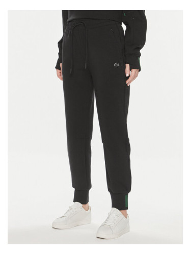 Lacoste Долнище анцуг XF0343 Черен Regular Fit