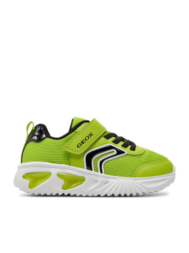 Geox Сникърси J Assister Boy J45DZC 014CE C3707 S Зелен