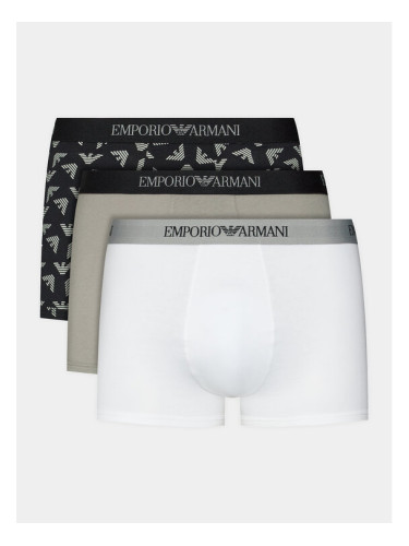 Emporio Armani Underwear Комплект 3 чифта боксерки 111625 4R722 18111 Цветен