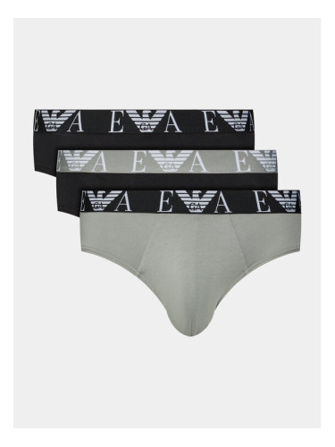 Emporio Armani Underwear Комплект 3 чифта слипове 111734 4R715 35321 Цветен