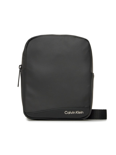 Calvin Klein Мъжка чантичка Rubberized Conv Reporter S K50K511252 Черен