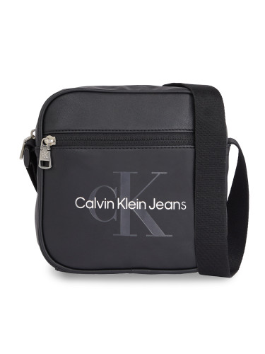 Мъжка чантичка Calvin Klein Jeans Monogram Soft Sq Camerabag18 K50K511826 Черен