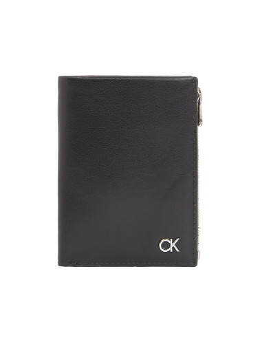 Голям мъжки портфейл Calvin Klein Metal Ck K50K511688 Черен