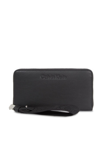 Голям дамски портфейл Calvin Klein Gracie K60K611687 Черен