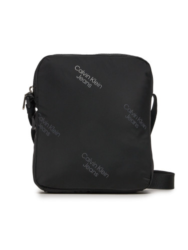 Мъжка чантичка Calvin Klein Jeans Sport Essentials Reporter18 Aop K50K511823 Черен