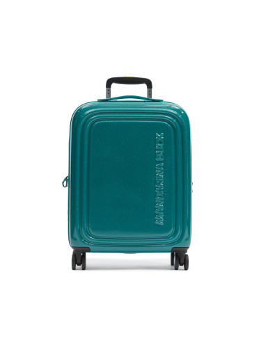 Самолетен куфар за ръчен багаж Mandarina Duck Logoduck + Glitter P10GXV24A32 Електриков