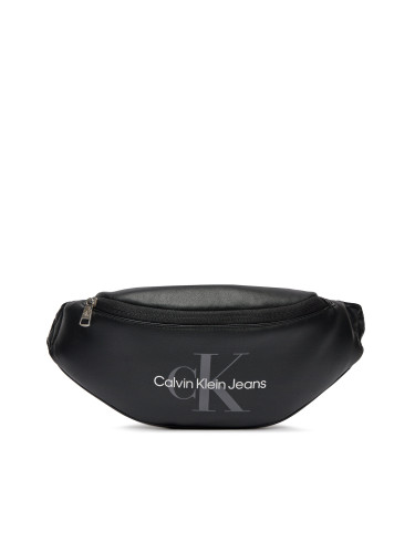 Чанта за кръст Calvin Klein Jeans Monogram Soft K50K512446 Черен