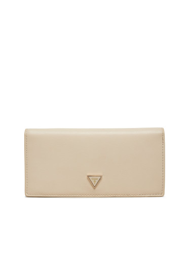 Голям дамски портфейл Guess Card Holder RW1620 P4201 Екрю