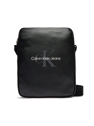 Мъжка чантичка Calvin Klein Jeans Monogram Soft K50K512447 Черен