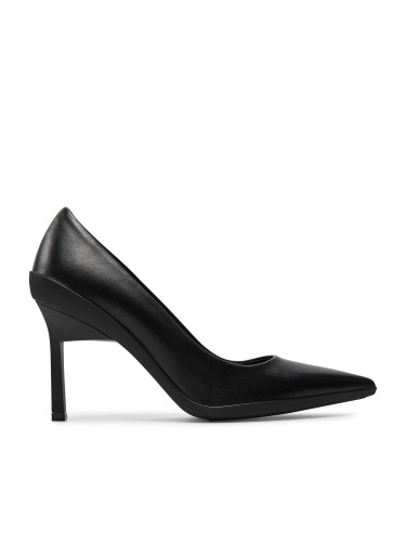Обувки на ток Calvin Klein Heel Pump 90 Leather HW0HW02033 Черен