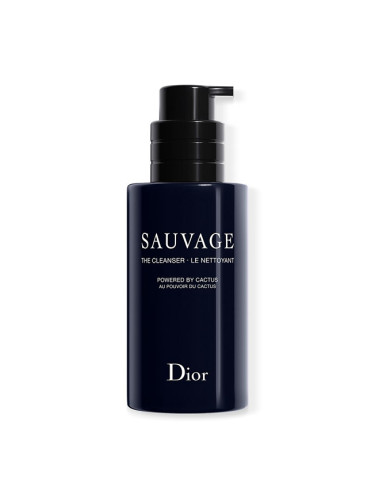 DIOR Sauvage The Cleanser Face cleanser - black charcoal and cactus ПОЧИСТВАЩ ПРОДУКТ мъжки 125ml