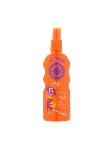 CABANA Слънц. Лосион Спрей Spf 15 Продукт за след слънце унисекс 200ml