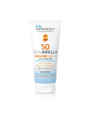 DERMEDIC Sunbrella Baby Слънцезащитно Мляко За Деца Spf 50  Слънцезащитен продукт дамски 100ml