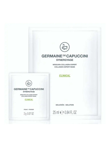 Стягаща маска за лице с колагенови пептиди Germaine De Capuccini Collagen Expert Mask