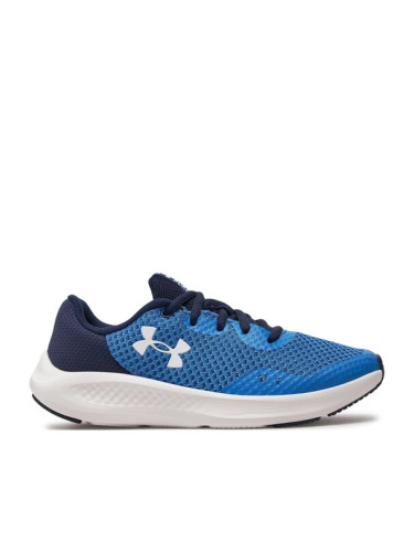 Under Armour Маратонки за бягане Ua Bgs Charged Pursuit 3 3024987-401 Син