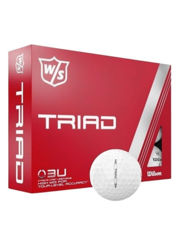 Wilson Staff Triad White Standard Нова топка за голф