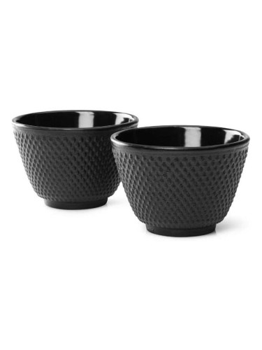 Комплект от 2 чаши за чай BREDEMEIJER JANG чугунени черни