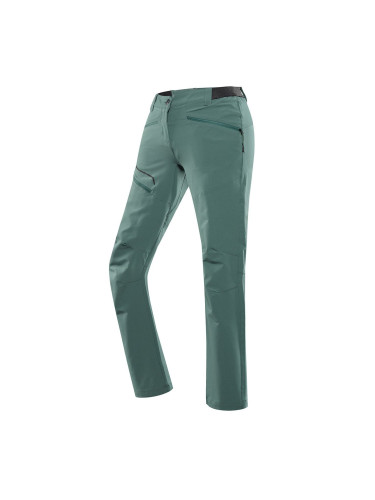 Women's softshell pants ALPINE PRO RAMELA petrol