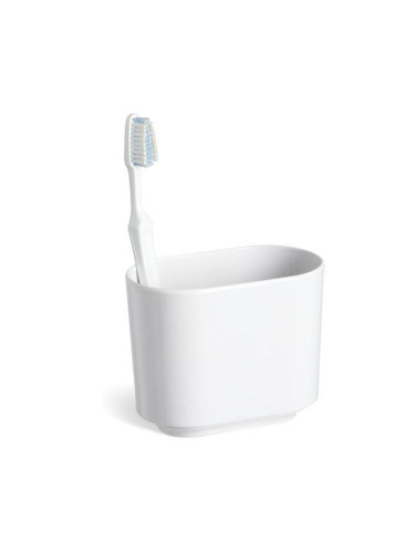 Поставка за четки за зъби UMBRA STEP - бяла