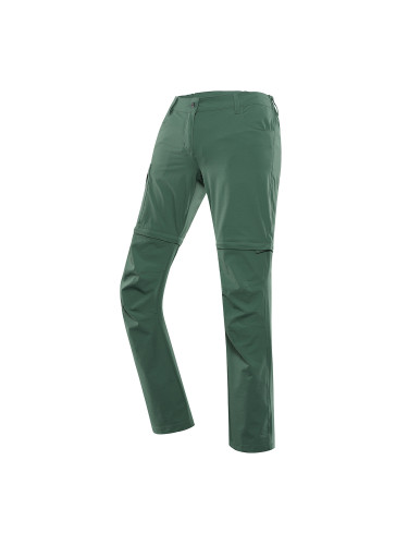 Women's outdoor pants with detachable legs ALPINE PRO NESCA myrtle