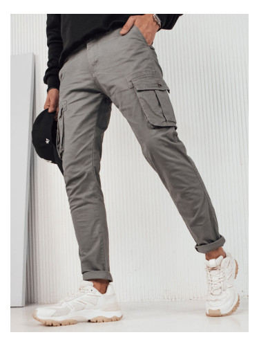 Grey Men's Cargo Pants Dstreet