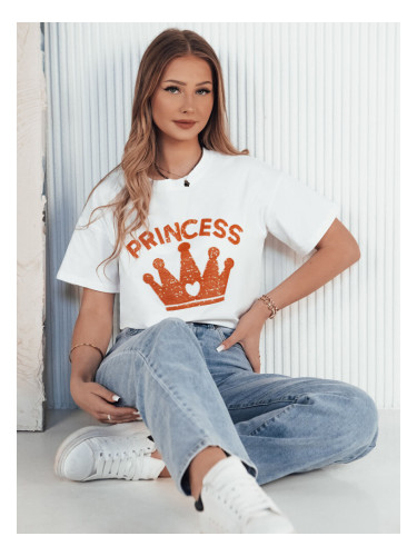 T-shirt damski PRINCY biały Dstreet