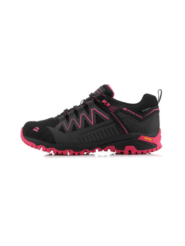 Pink and black men's outdoor sneakers ALPINE PRO IMAHE