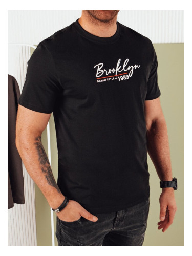 Men's T-shirt with black Dstreet print