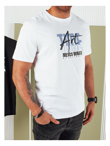 Men's T-shirt with white Dstreet print