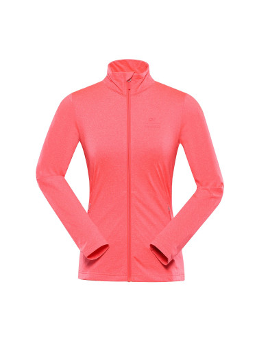 Women's quick-drying sweatshirt ALPINE PRO GOLLA diva pink