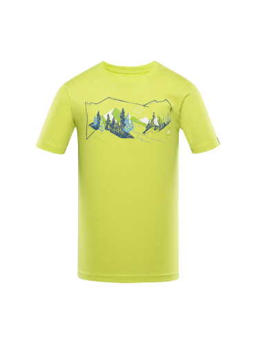 Men's quick-drying T-shirt ALPINE PRO BOLEN sulphur spring variant pa