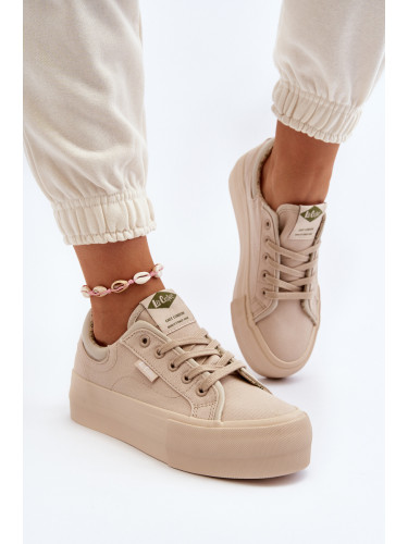 Дамски маратонки на платформа Lee Cooper