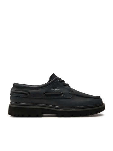 Обувки Calvin Klein Jeans Hybrid Boat Shoe Slipon Lh Btw YM0YM00937 Черен