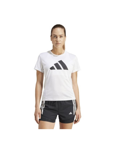 adidas RUN IT TEE Дамската тениска за бягане, бяло, размер