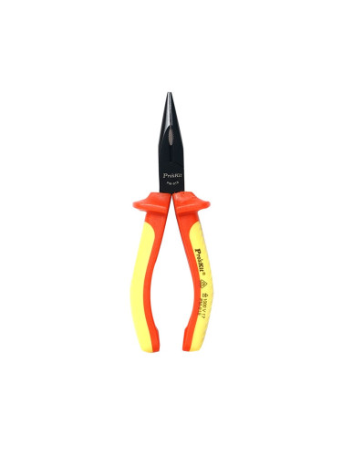 Клещи, полукръгли, удължени, 170mm, 1000V, PM-919, PRO'S KIT