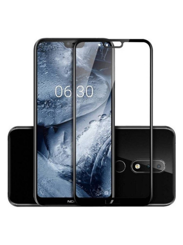 5D  Glass FULL GLUE стъклен протектор Nokia 6