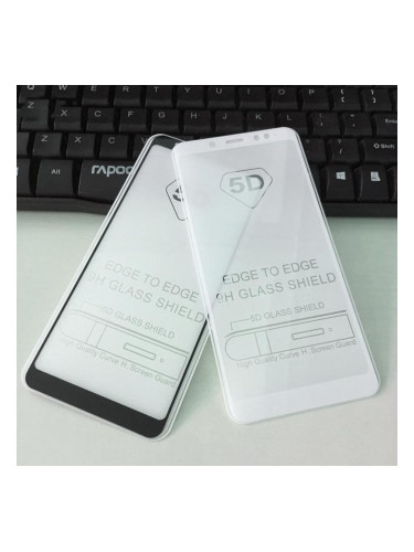 5D  Glass FULL GLUE стъклен протектор Xiaomi Redmi 6A